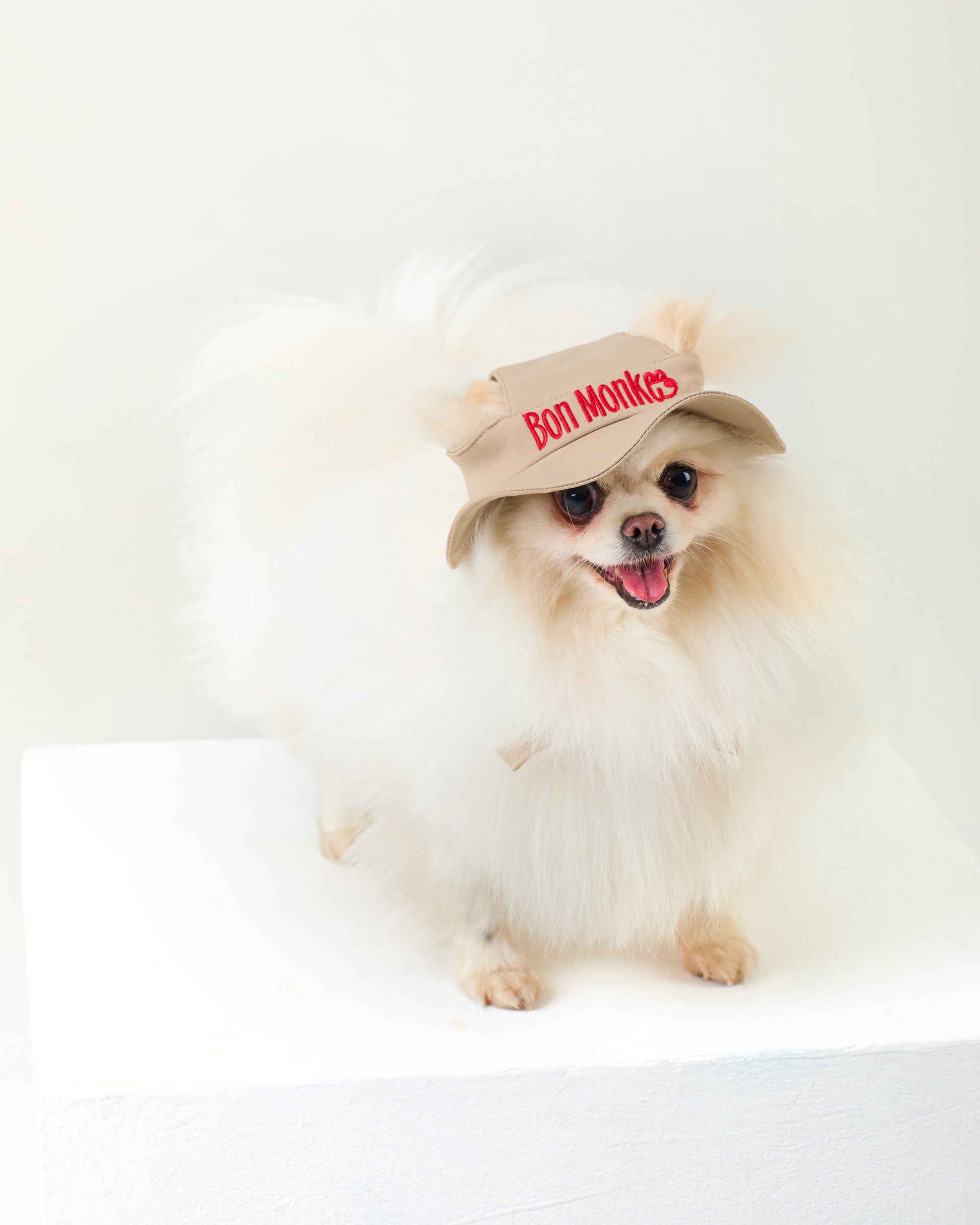 Beige Tennis Hat