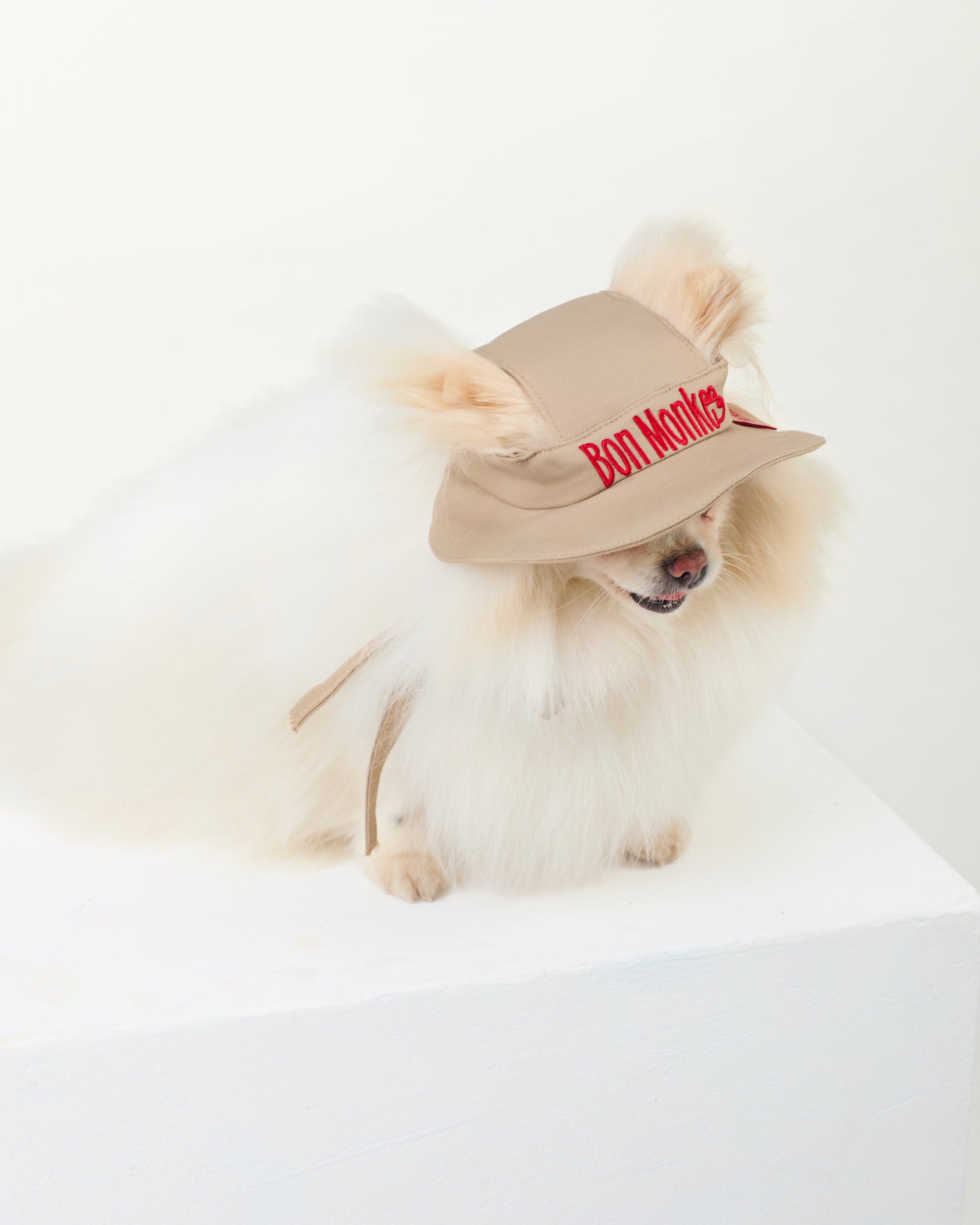 Beige Tennis Hat